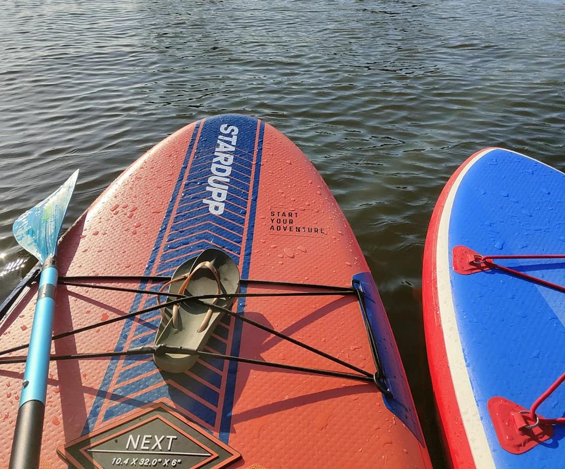 Supboards op de Oude Rijn